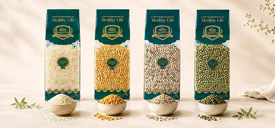 Wheat grains